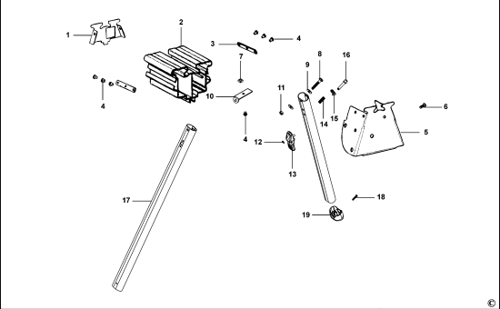 DEWALT Ersatzteile STÜTZTISCH DE7031 Typ: 3 XJ