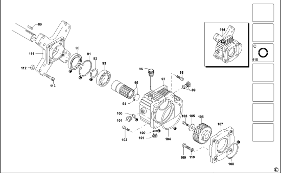 DEWALT Ersatzteile HOCHDRUCKREINIGER DXPW010E Typ: 1 XJ