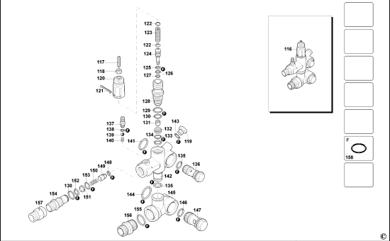DEWALT Ersatzteile HOCHDRUCKREINIGER DXPW010E Typ: 1 XJ