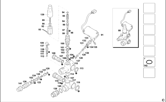 DEWALT Ersatzteile HOCHDRUCKREINIGER DXPW005E Typ: 1 QS