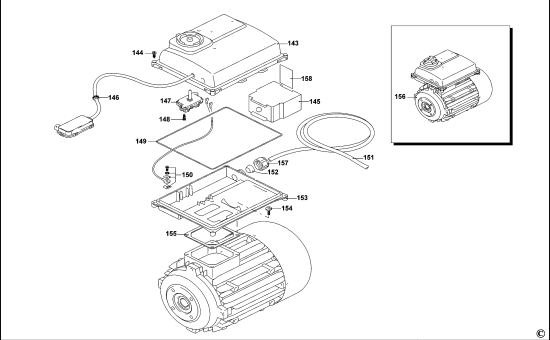 DEWALT Ersatzteile HOCHDRUCKREINIGER DXPW005E Typ: 1 QS
