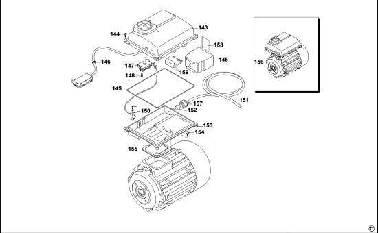DEWALT Ersatzteile HOCHDRUCKREINIGER DXPW007E Typ: 1 XJ