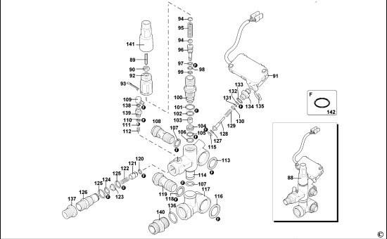 DEWALT Ersatzteile HOCHDRUCKREINIGER DXPW006E Typ: 1 XJ