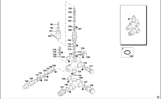 DEWALT Ersatzteile HOCHDRUCKREINIGER DXPW009E Typ: 1 XJ