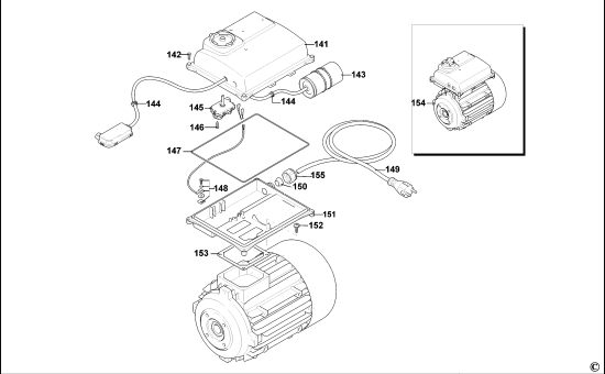 DEWALT Ersatzteile HOCHDRUCKREINIGER DXPW004E Typ: 1 QS