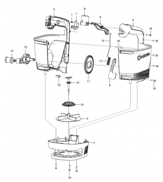 GARDENA Ersatzteile Handstreuer M 431