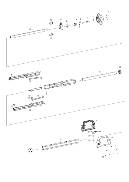 Makita Ersatzteile LED-Akku-Baustrahler DML814