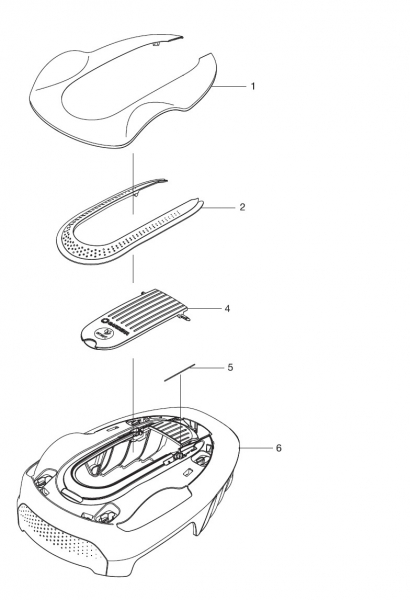 GARDENA Ersatzteile Mähroboter smart SILENO City 19066-20 Teil 1/4