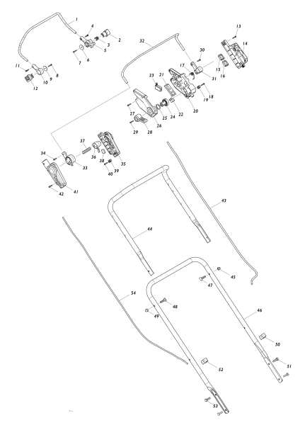 Makita Ersatzteile Akku-Rasenmäher DLM537