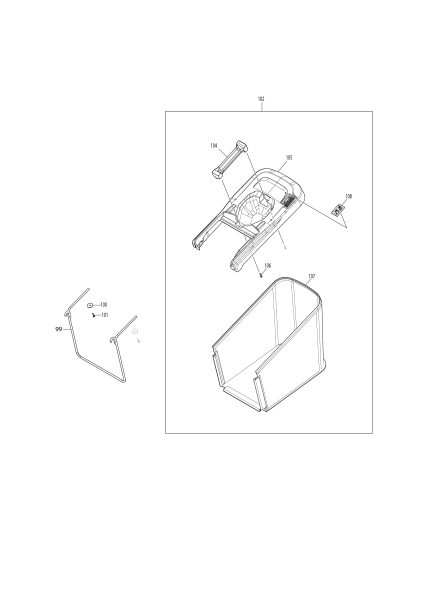Makita Ersatzteile Akku-Rasenmäher DLM382