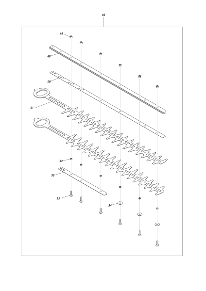 Makita Ersatzteile Akku-Heckenschere DUH506