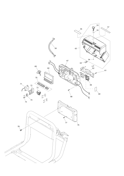 Makita Ersatzteile Akku-Schubkarre DCU180