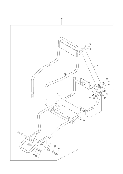 Makita Ersatzteile Akku-Schubkarre DCU180