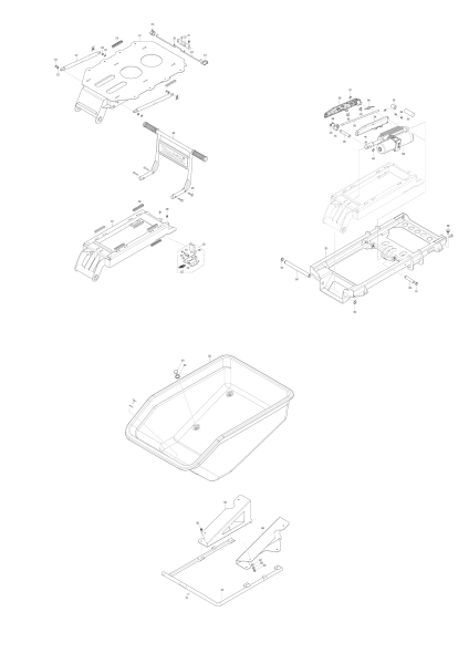 Makita Ersatzteile Akku-Schubkarre DCU602