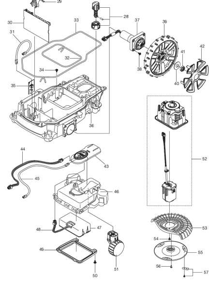 GARDENA Ersatzteile Mähroboter SILENO life 15102-20 Teil 3/4