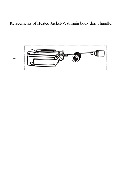 Makita Ersatzteile Akku-Thermoweste DCV202