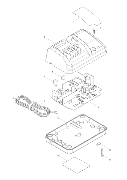 Makita Ersatzteile Ladegerät DC18WA DC18WA