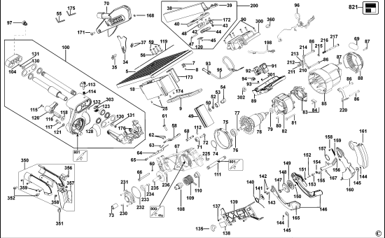 DEWALT Ersatzteile TISCH-, KAPP- UND GEHRUNGSSÄGE D27112 Typ: 3 QS