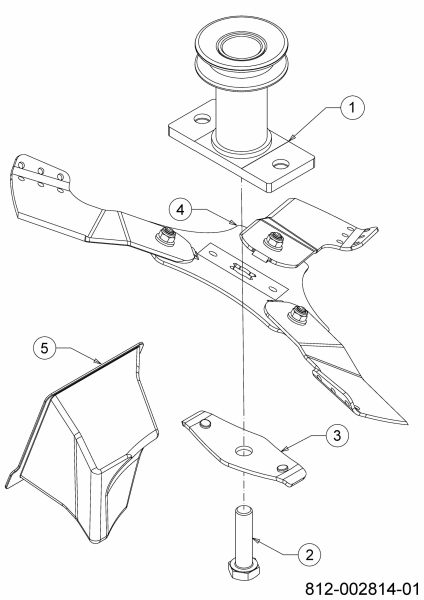 Ersatzteile WOLF-Garten Benzin Rasenmäher mit Antrieb A 460 ASPHW Typ: 12CWTV5E650 (2021) Messer, Messeraufnahme, Mulchstopfen 