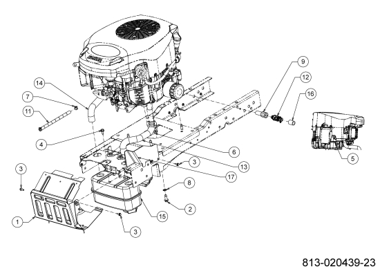 Cub Cadet Ersatzteile Rasentraktoren XT1 LT50 FAB 13AQA1CL056 (2022) Motorzubehör