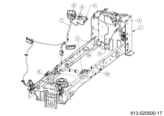 Cub Cadet Ersatzteile Rasentraktoren XT1 LT50 FAB 13AQA1CL056 (2022) Elektroteile