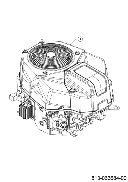 Cub Cadet Ersatzteile Rasentraktoren XT2 PR106 13AJA1TR603 (2024) Motor