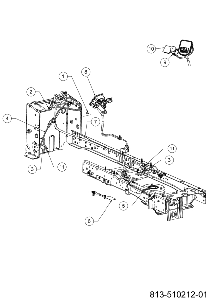 Cub Cadet Ersatzteile Rasentraktoren XT2 PS117I 13DZA1CN603 (2021) Elektroteile