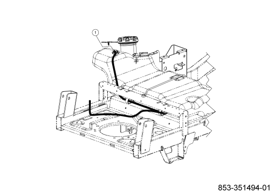 Cub Cadet Ersatzteile Zero Turn XZ7 L152I ULTIMA 47ATAHA8603 (2021) Kraftstoffschlauch