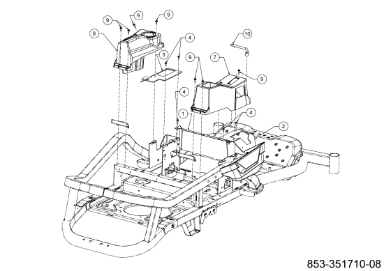 Cub Cadet Ersatzteile Zero Turn XZ5 L137 17AIEACI603 (2021) Verkleidungen