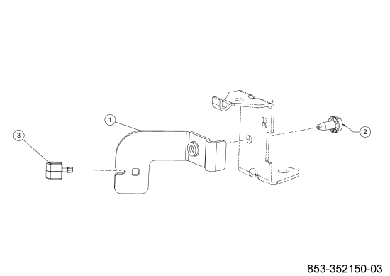Cub Cadet Ersatzteile Zero Turn XZ5 L107 17BAEACS603 (2023) Halter Kupplungsstop
