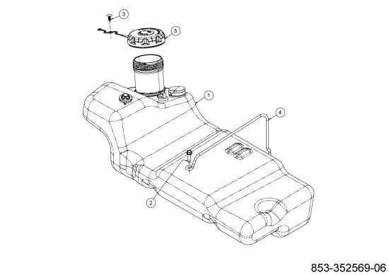 Cub Cadet Ersatzteile Zero Turn XZ7 L152I ULTIMA 47ATAHA8603 (2021) Tank