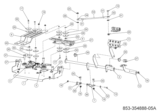 Cub Cadet Ersatzteile Zero Turn XZ8 S137I ULTIMA 47ATCAB7603 (2023) Lenkung