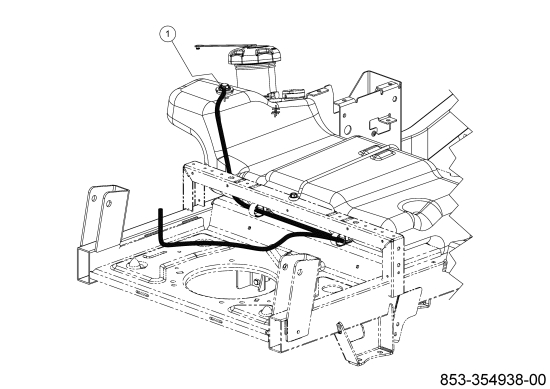 Cub Cadet Ersatzteile Zero Turn XZ8 S137I ULTIMA 47ATCAB7603 (2023) Kraftstoffschlauch
