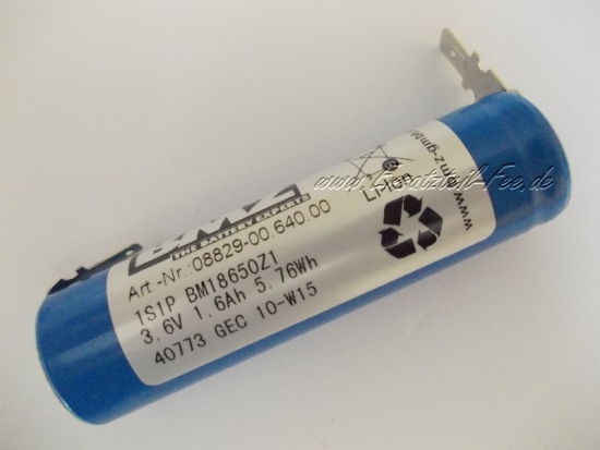 GARDENA Ersatzteile Akku 3,6 V 1600 mA