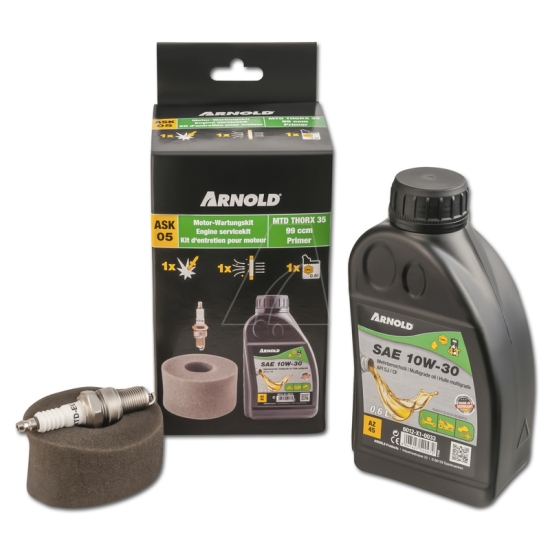 Arnold Ersatzteil Motor Wartungskit MTD ThorX 35, 99 ccm, mit Primer einfach online kaufen.