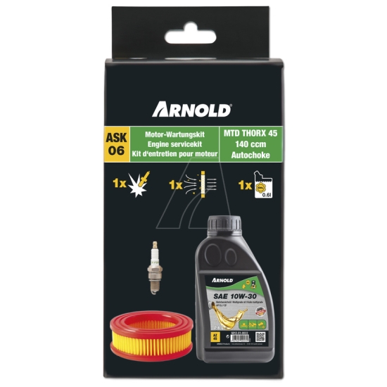 Arnold Ersatzteil Motor Wartungskit MTD ThorX 45, 140 ccm, Autochoke einfach online kaufen.