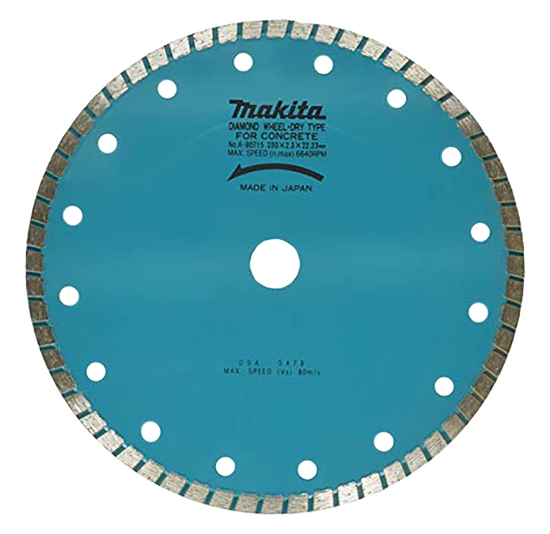 Makita Zubehör Diamantscheibe 230 mm Pfanne