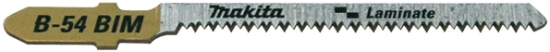 Makita Zubehör Stichsägeblatt B-54 bi Kurvenblatt Laminat