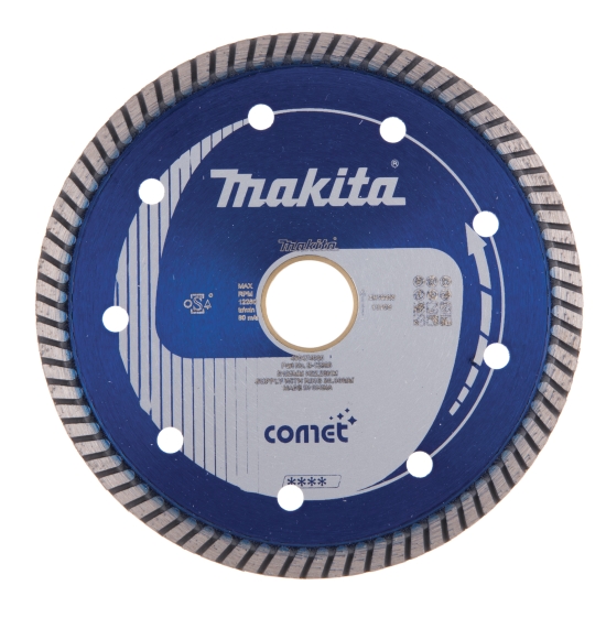 Makita Zubehör Diamanttrennscheibe Comet Turbo 125mm