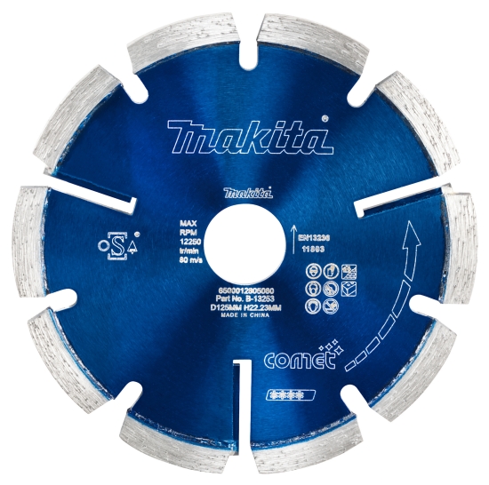 Makita Zubehör Diamanttrennscheibe Comet 125mm