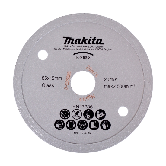 Makita Zubehör Diamanttrennscheibe Glas