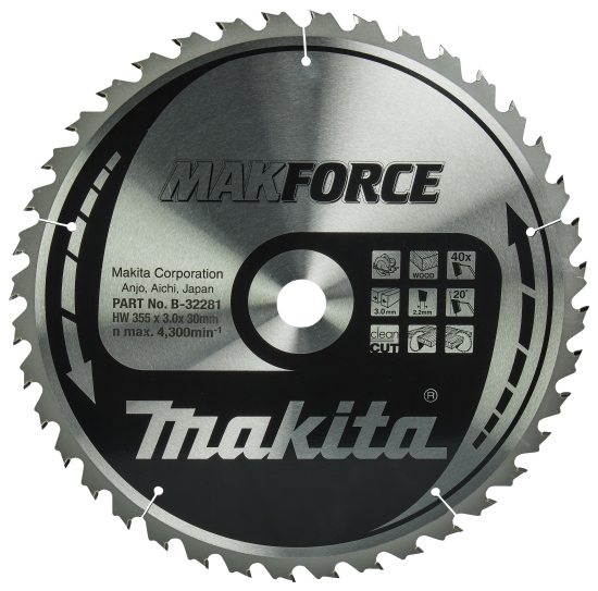 Makita Zubehör Kreissägeblatt MAKFORCE