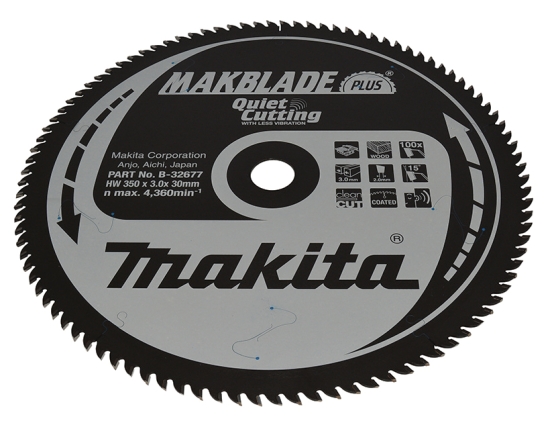 Makita Zubehör MAKBLADE+ Sägeb. 350x30x100Z