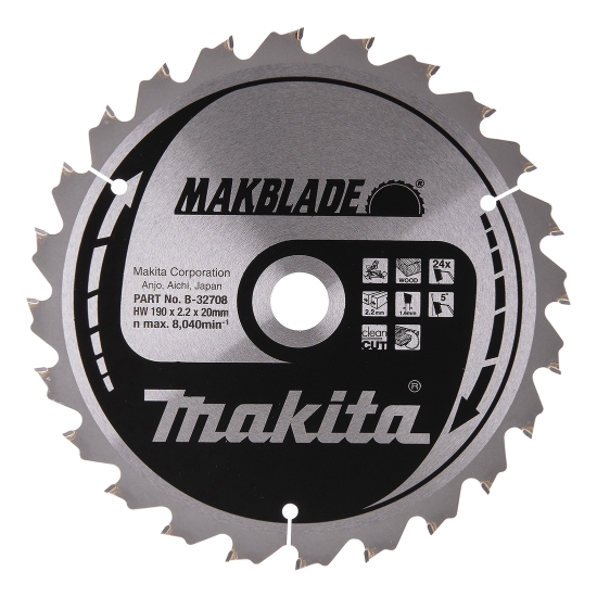 Makita Zubehör MAKBLADE Sägeb. 190x20x24Z