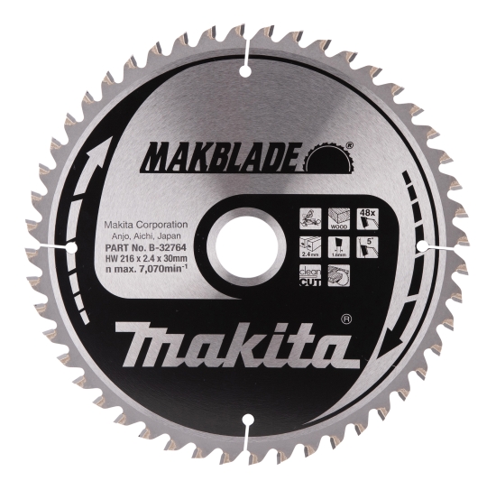 Makita Zubehör MAKBLADE Sägeb. 216x30x48Z
