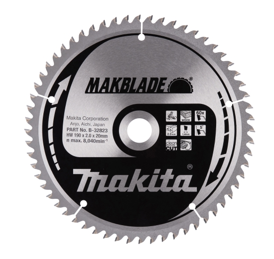 Makita Zubehör MAKBLADE Sägeb. 190x20x60Z