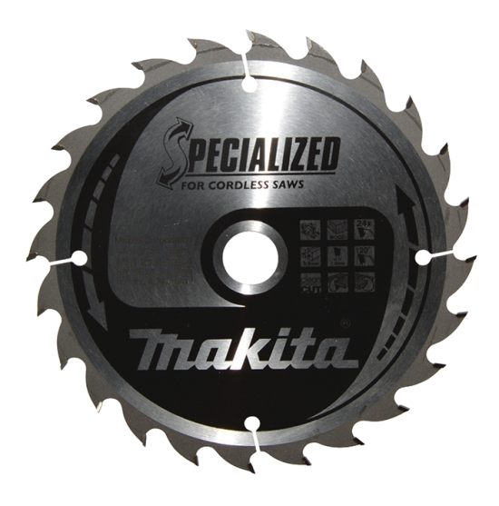 Makita Zubehör SPECIALIZED Sägeb.165x20x24Z