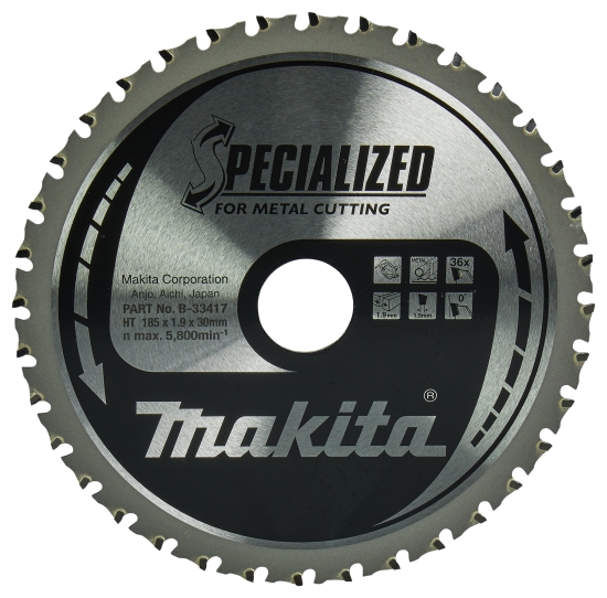 Makita Zubehör SPECIALIZED Sägeb.185x30x36Z