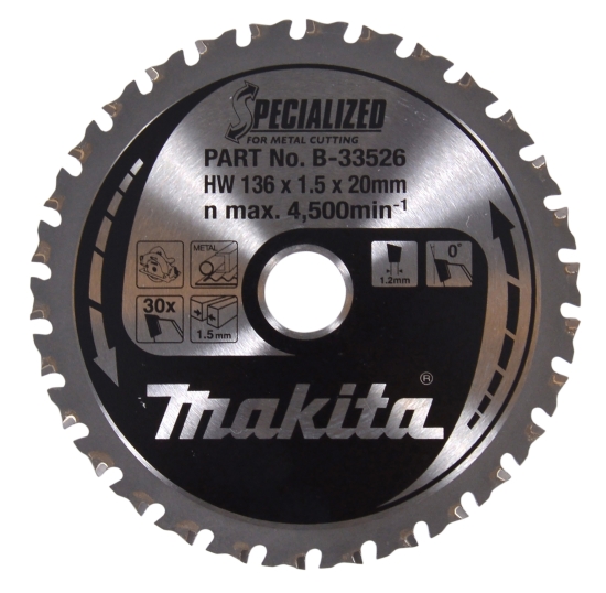 Makita Zubehör SPECIALIZED Sägeb.136x20x30Z