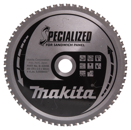 Makita Zubehör SPECIALIZED Sägeb.270x30x60Z